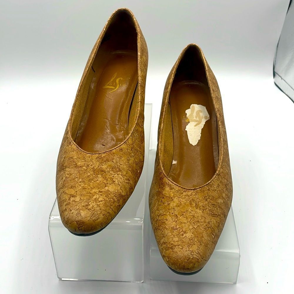 LifeStride women’s heels, cork style, with 2 1/2” heel, size 6N